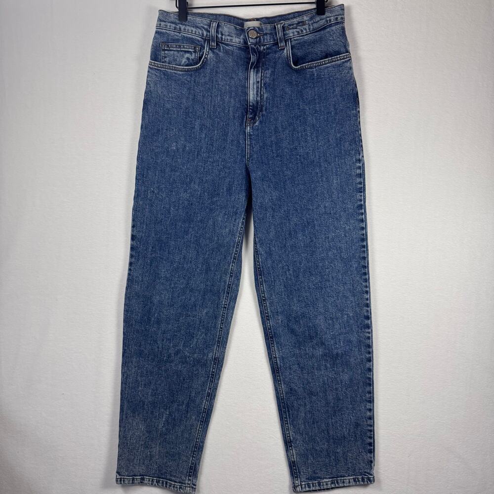 MARELLA SPORT Womens High Slim Fit Jeans Medium Wash